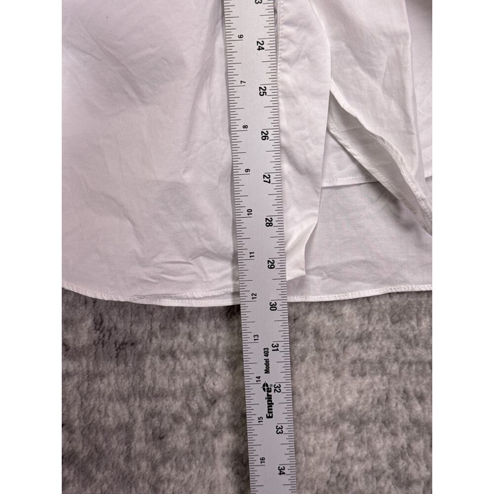 Timeless & Classy White Wrap Blouse - Picture 6 of 8